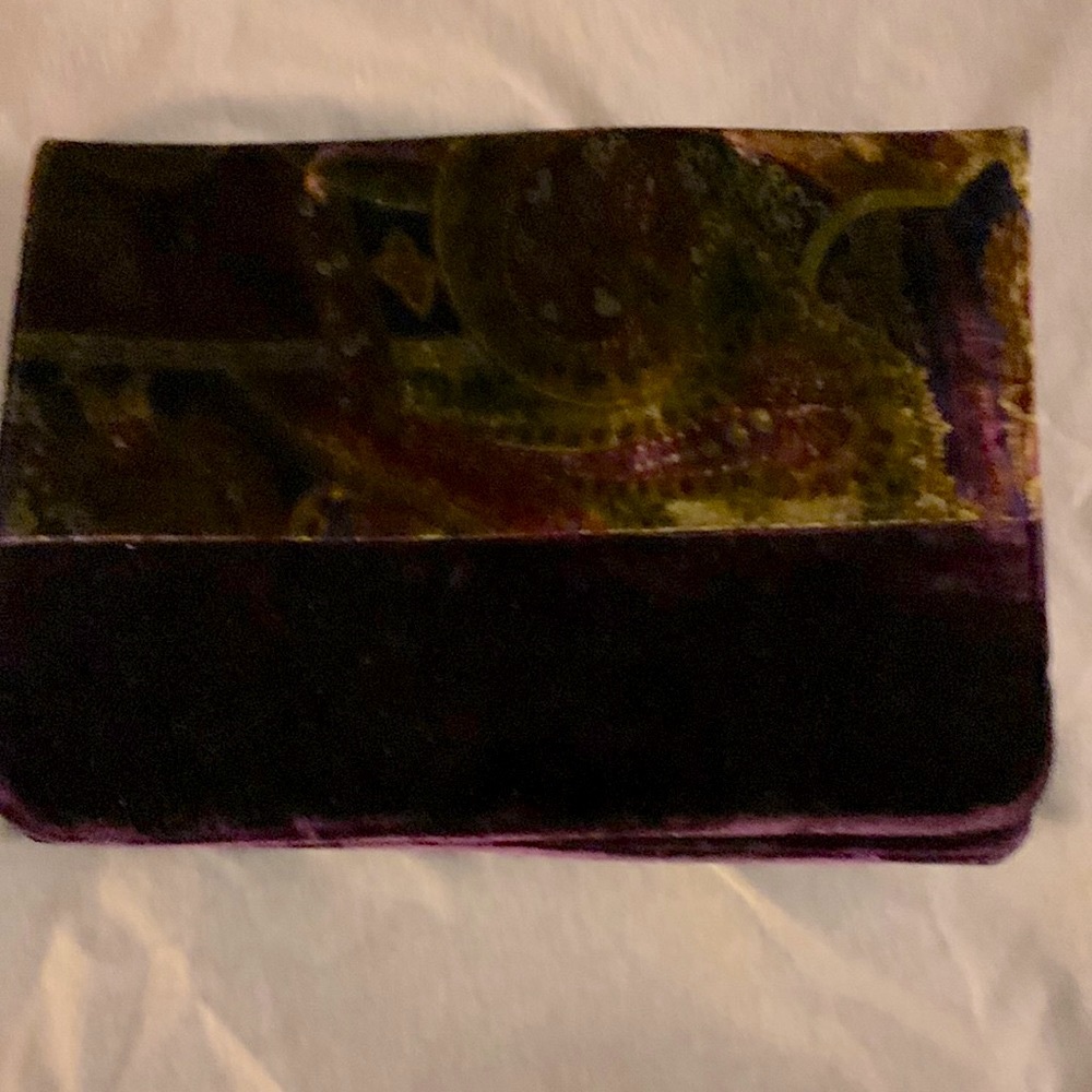 NWOT Shiraleah Velvet Fold Clutch Great accessory for a special outfit!